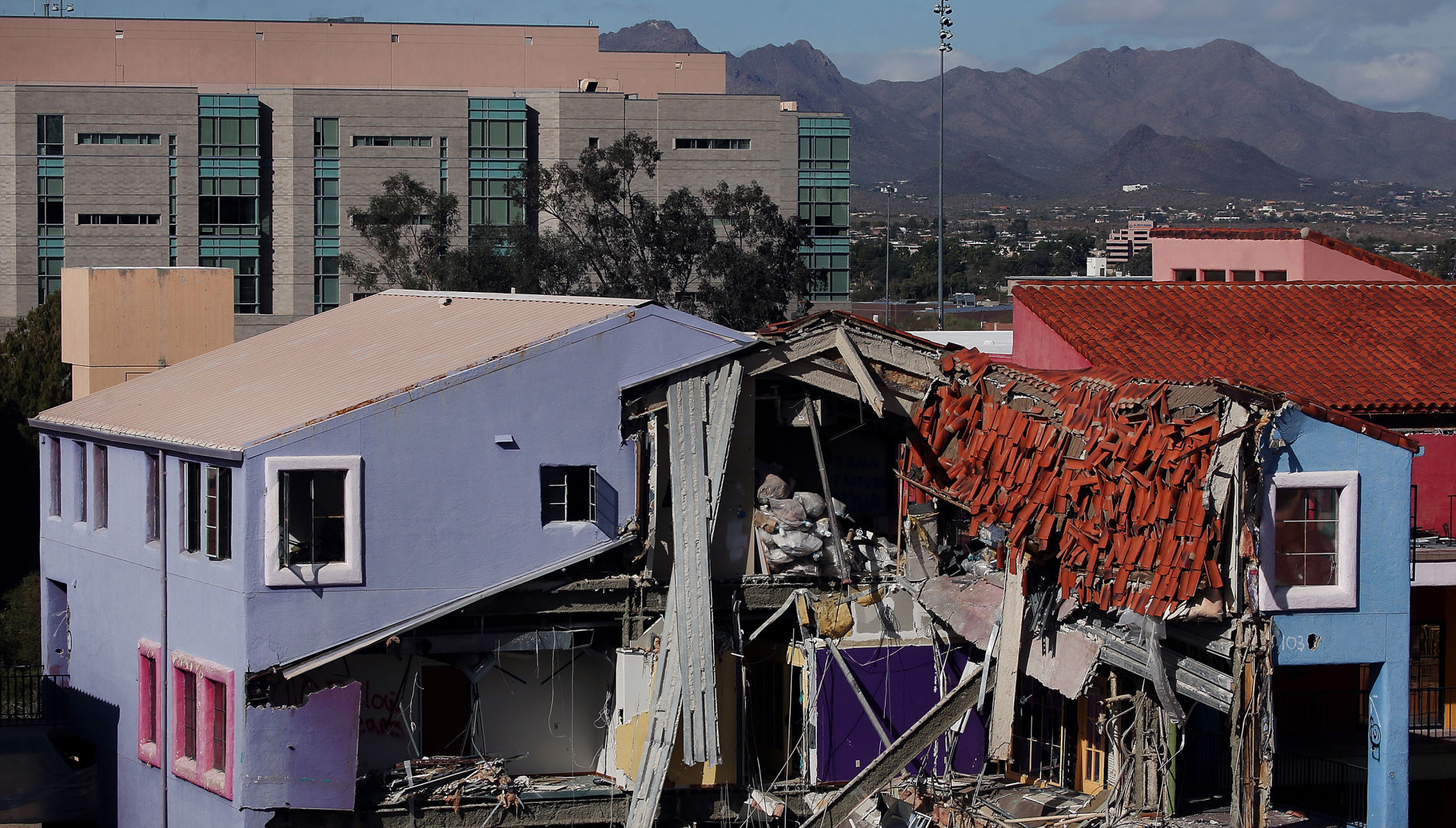 Demolition of La Placita